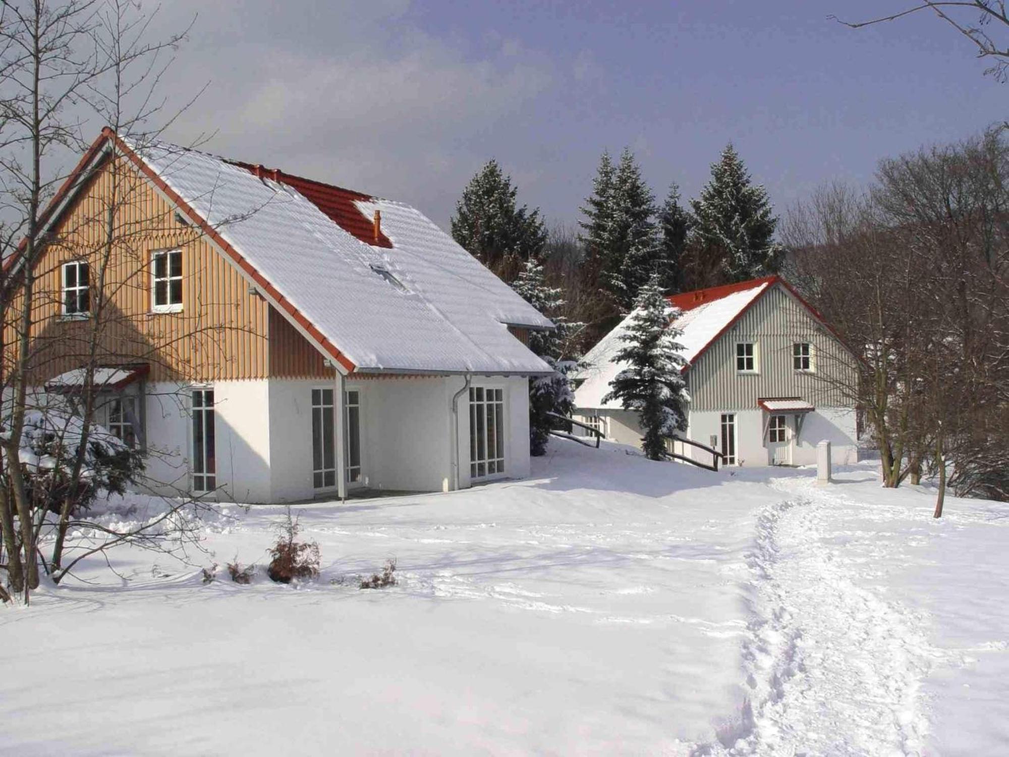Holiday Home In Wernigerode With A Shared Pool Bagian luar foto