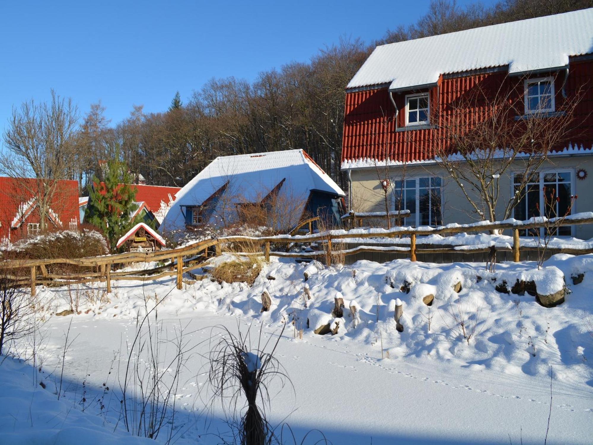Holiday Home In Wernigerode With A Shared Pool Bagian luar foto